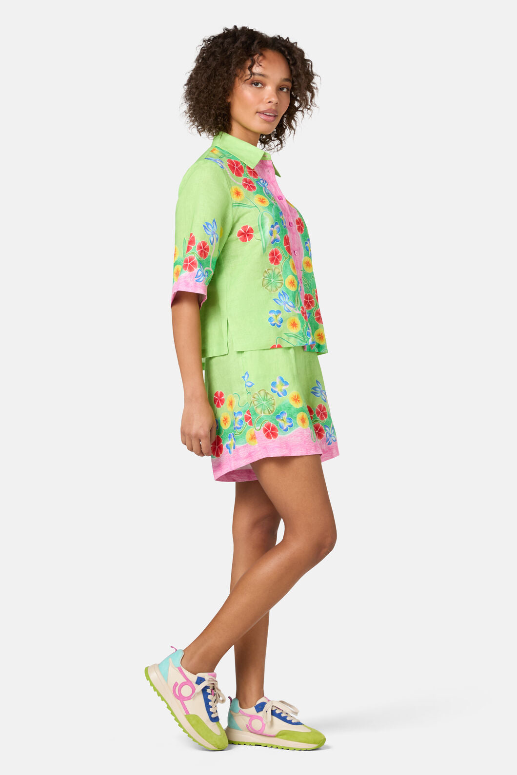 Gorman NZ - Botanica Linen Print Shirt - print