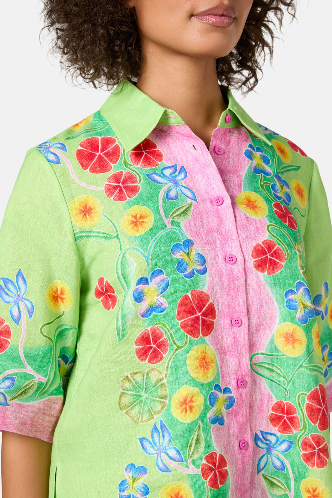 Gorman NZ - Botanica Linen Print Shirt - print