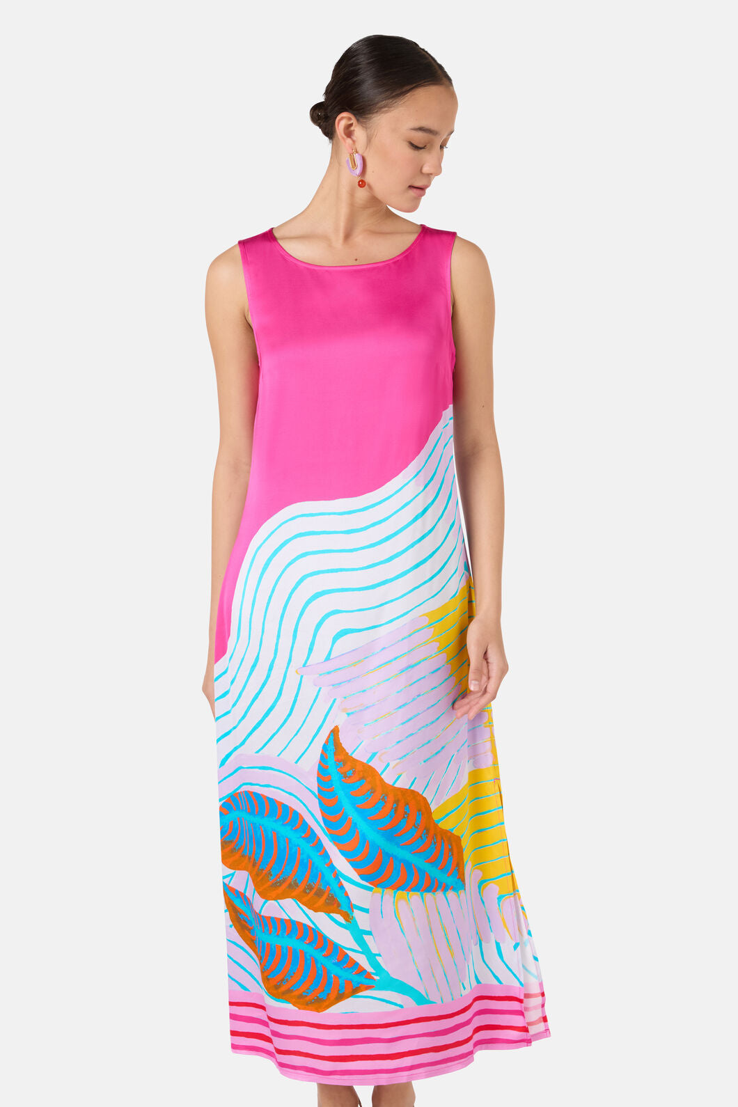 Gorman NZ - Past Lover Print Slip Dress - print