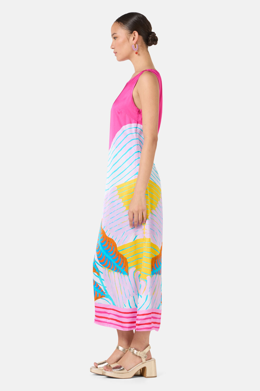Gorman NZ - Past Lover Print Slip Dress - print