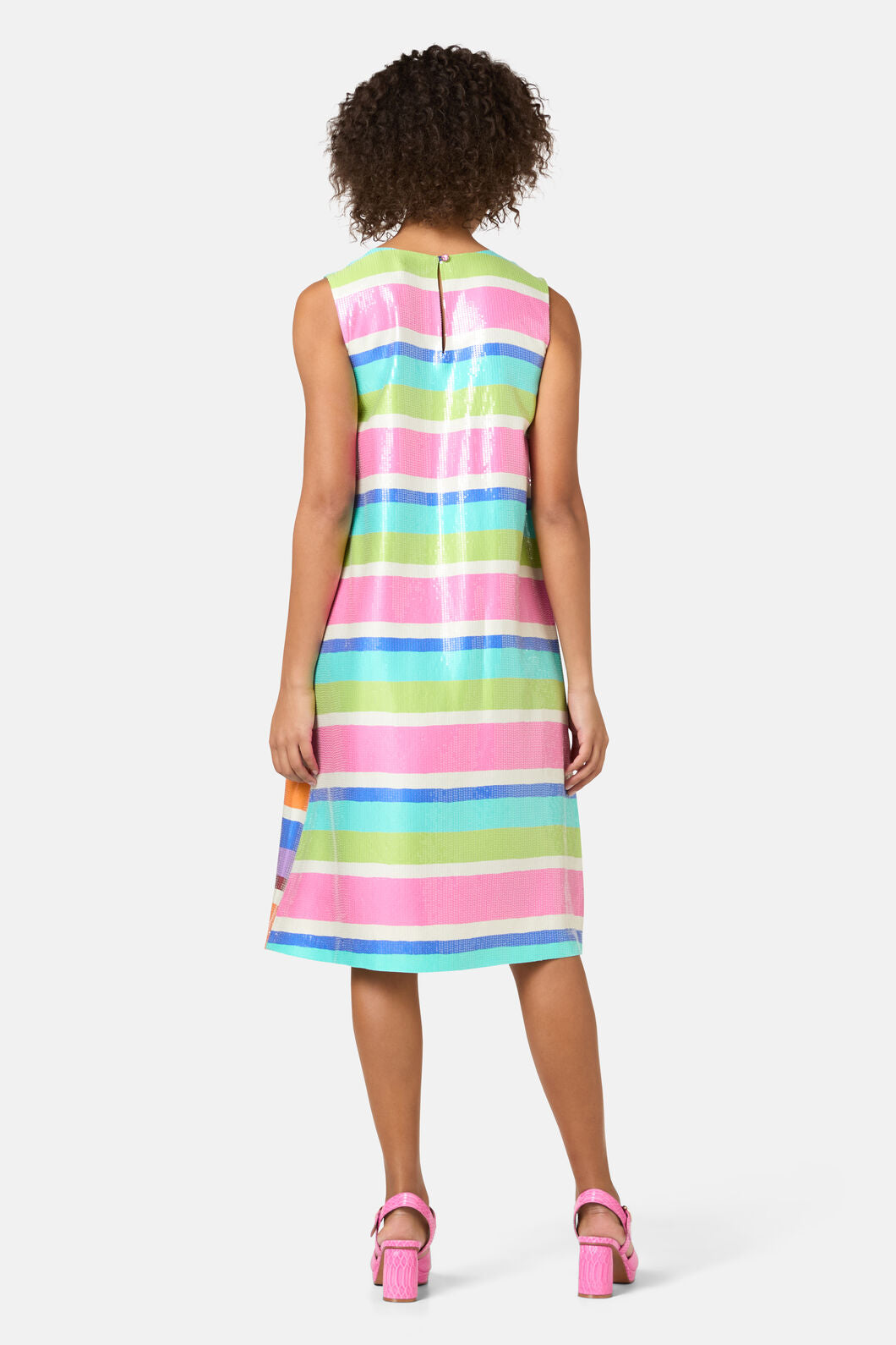 Gorman NZ - Holiday Stripe Sequin Dress - print