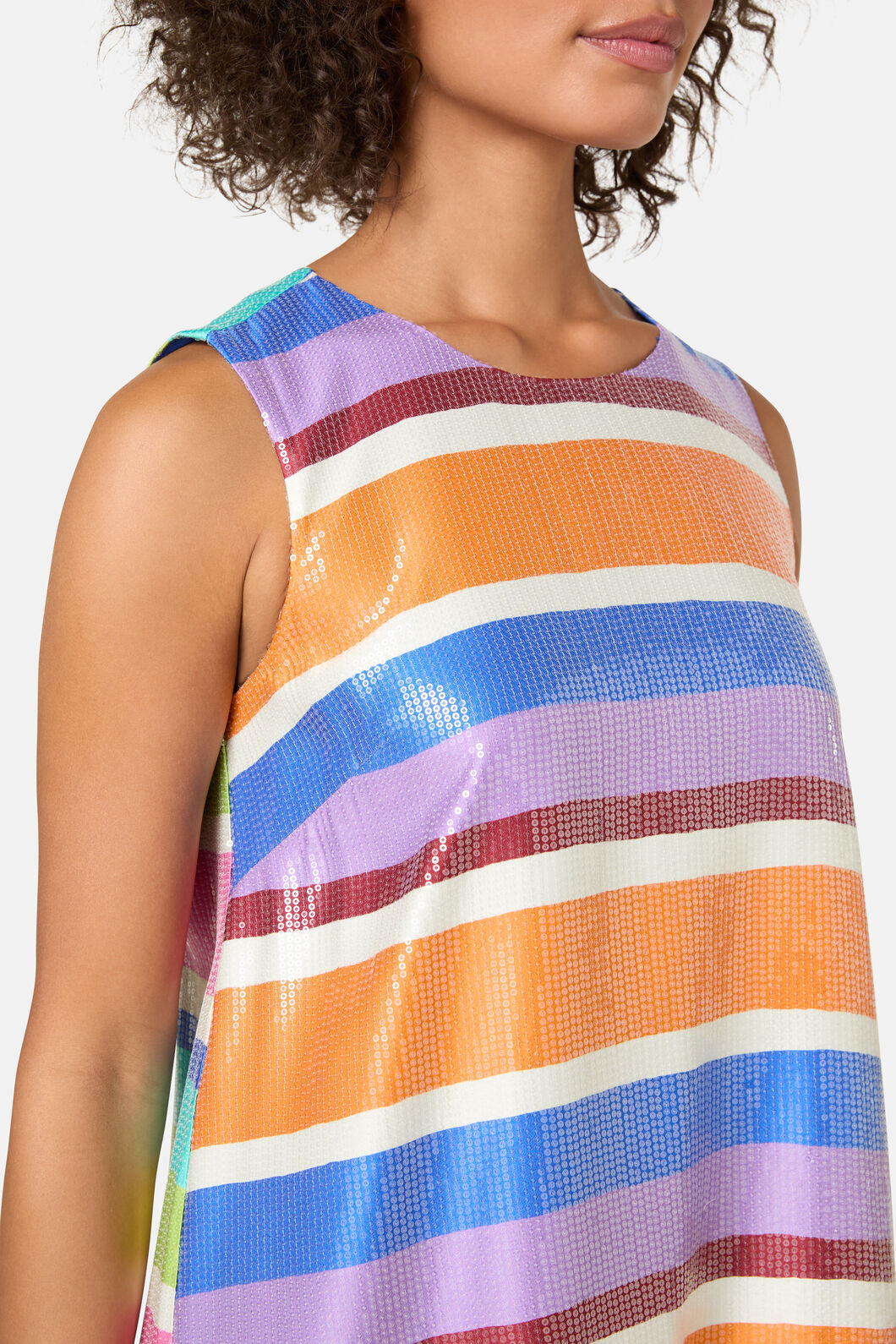 Gorman NZ - Holiday Stripe Sequin Dress - print