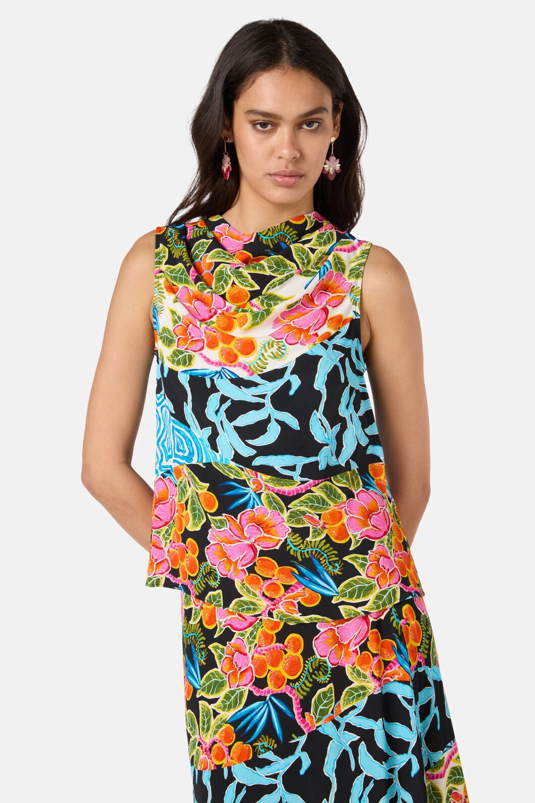 Gorman NZ - Plum Harvest Patchwork Top - print