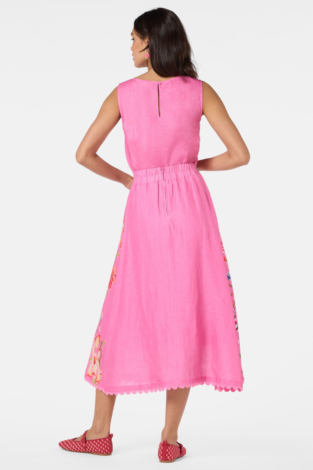 Gorman NZ - Zebra Crossing Midi Skirt - print