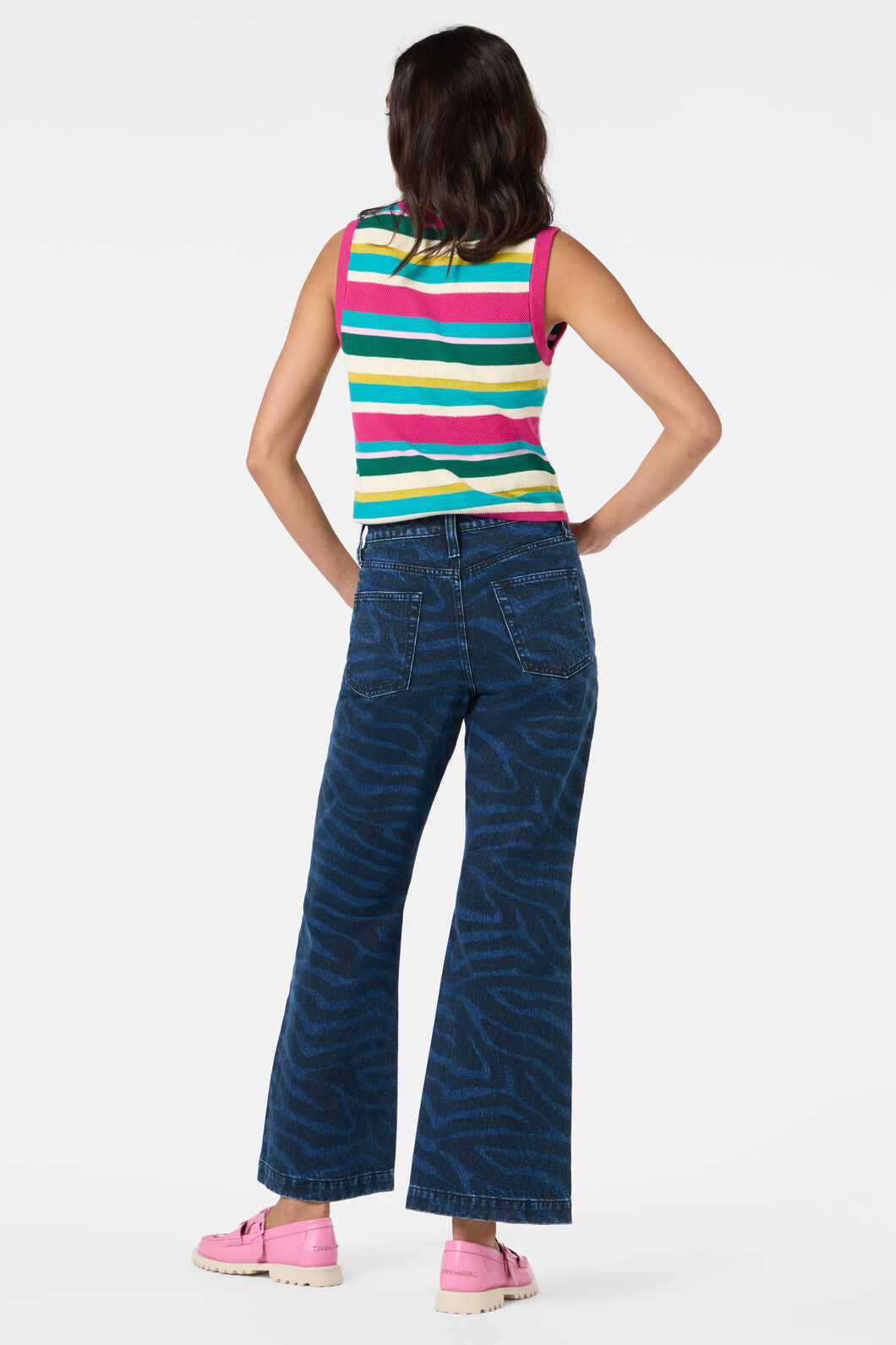 Gorman NZ - Racing Stripe Jean - print