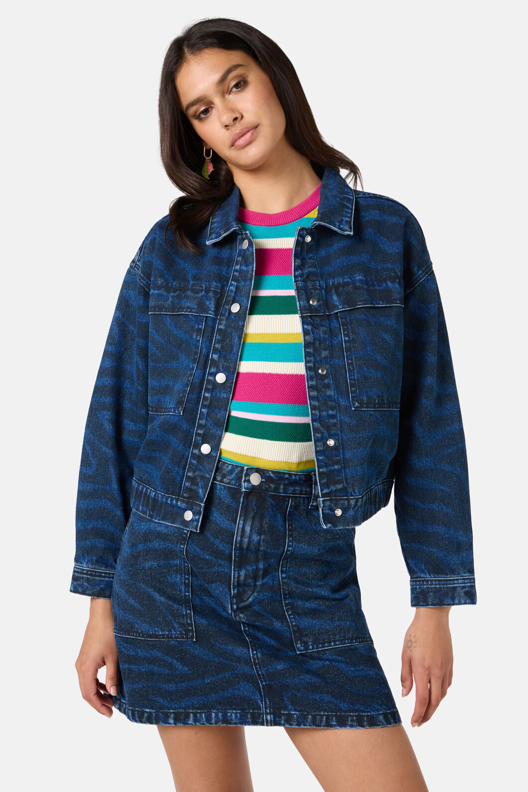 Gorman NZ - Racing Stripes Jacket - print