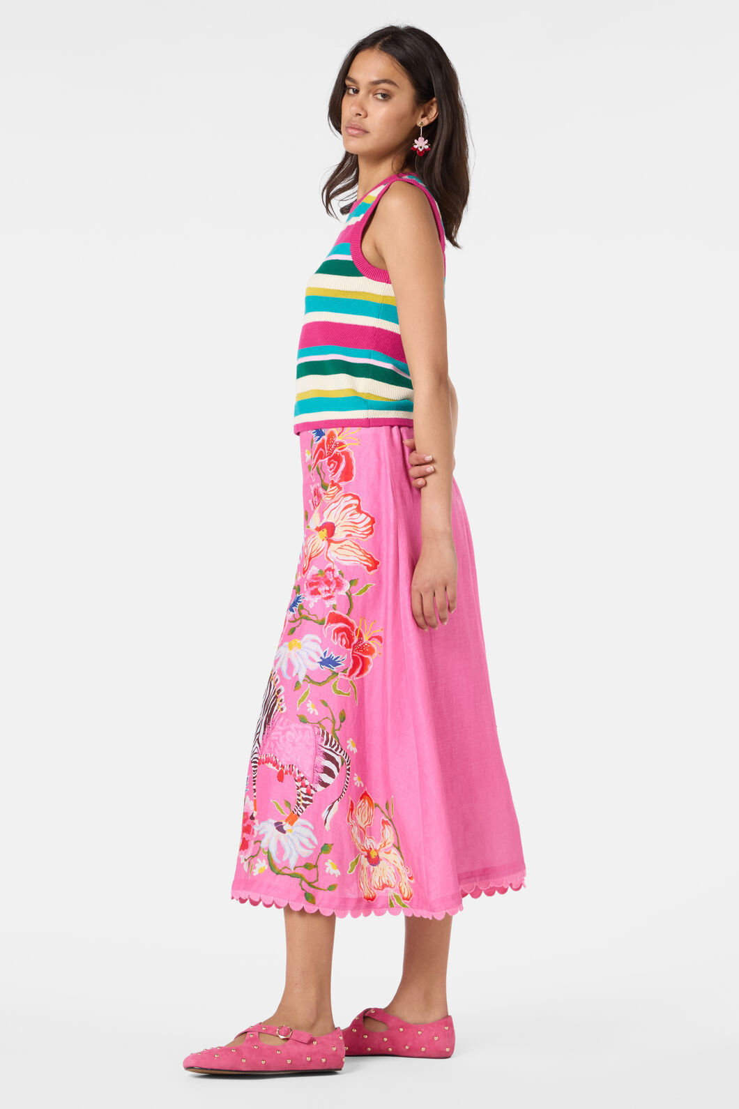 Gorman NZ - Morgan Knit Stripe Tank - stripe