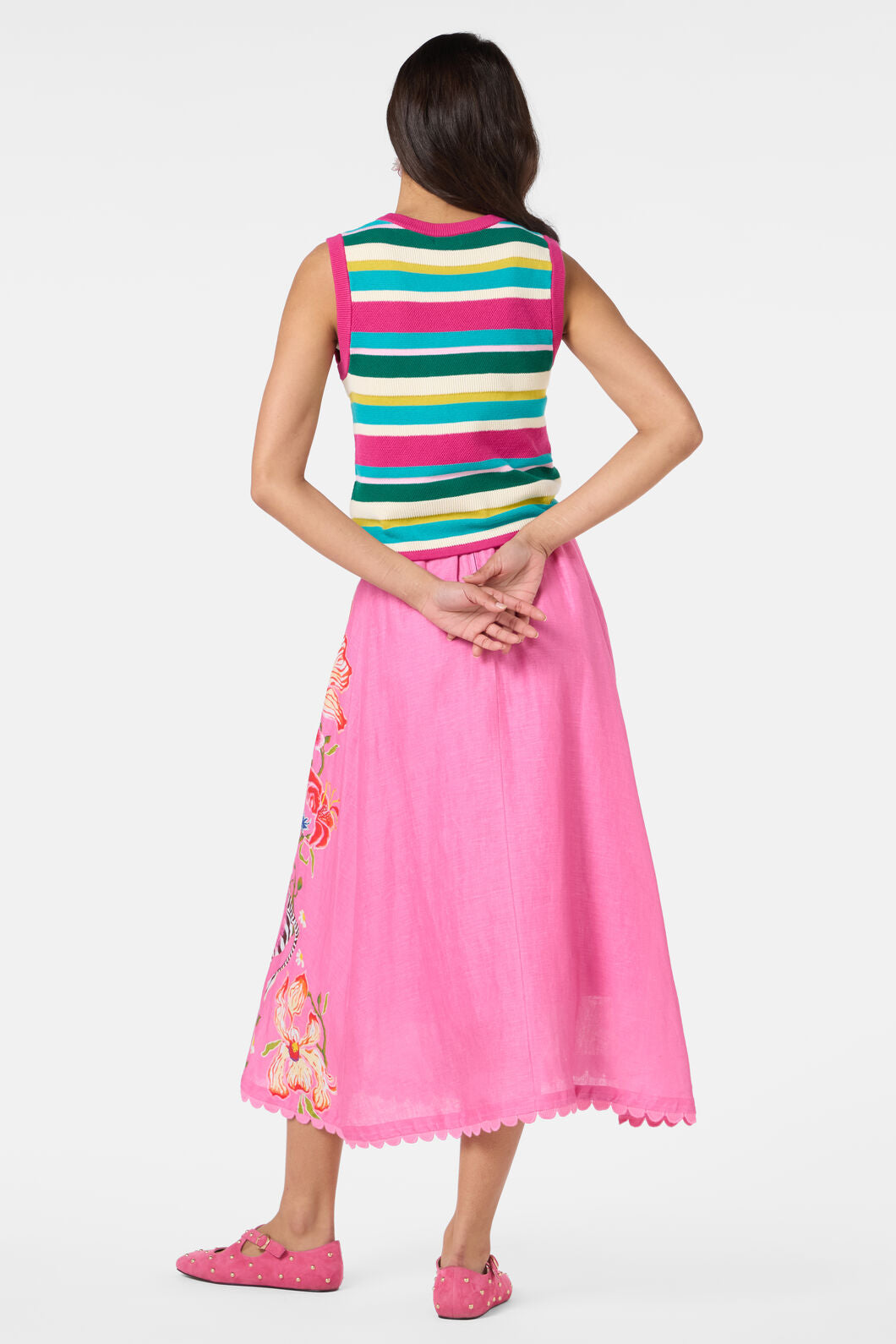 Gorman NZ - Morgan Knit Stripe Tank - stripe