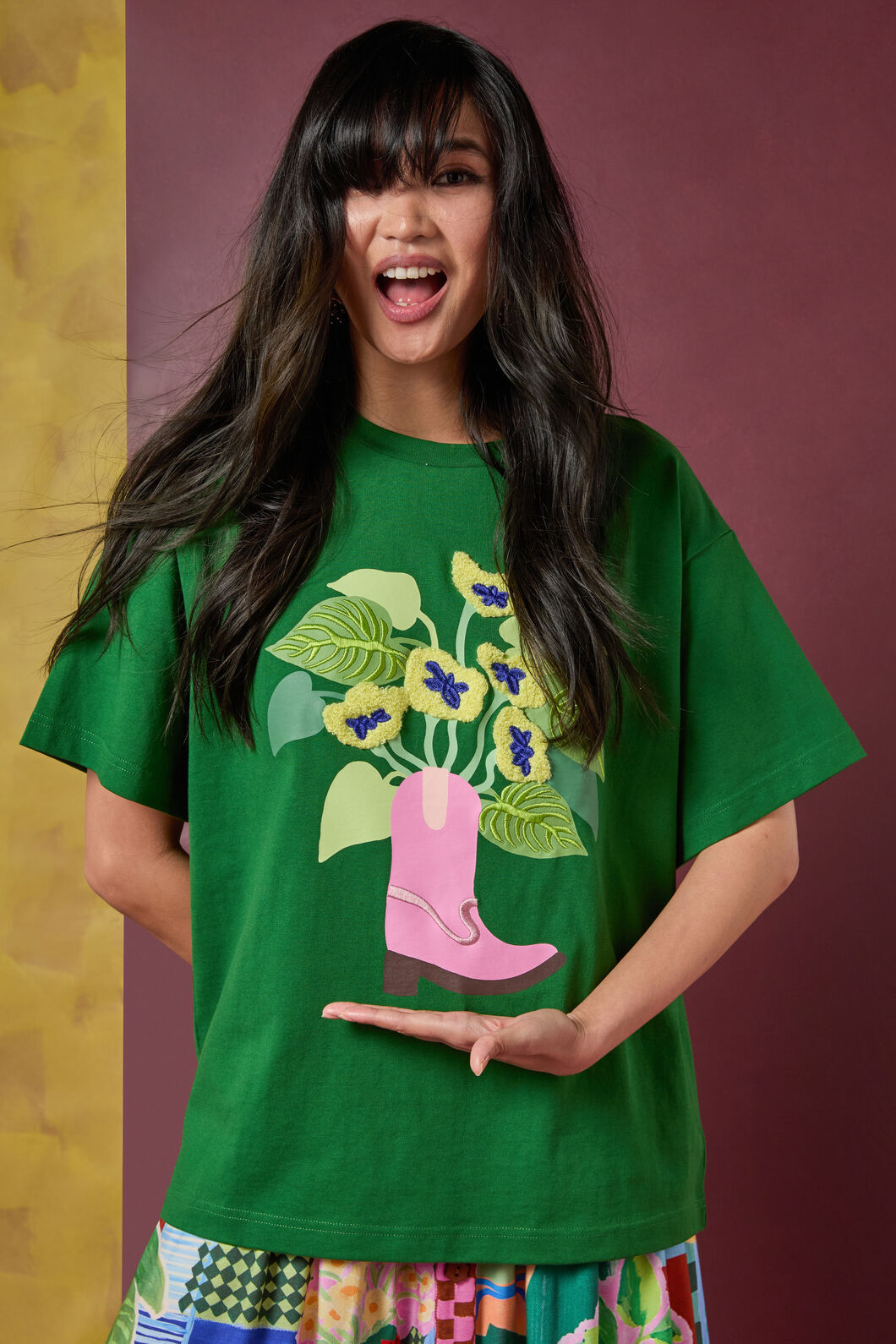 green
