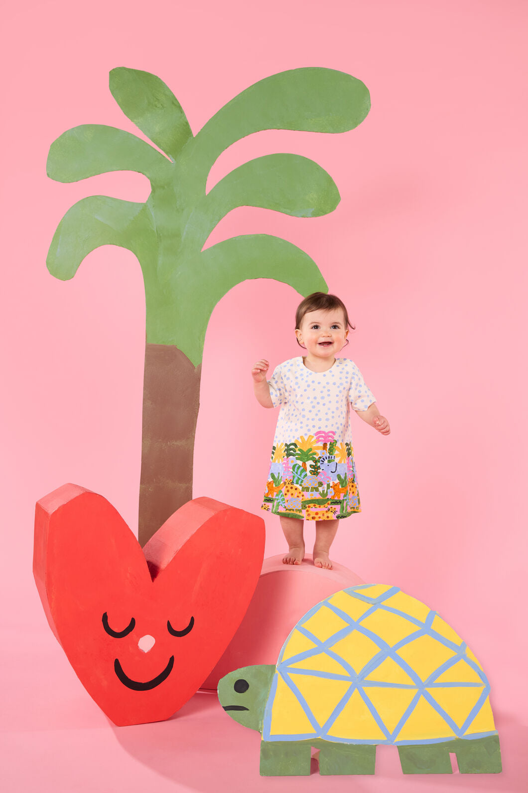 Gorman NZ - Forest Border Baby Dress - multi