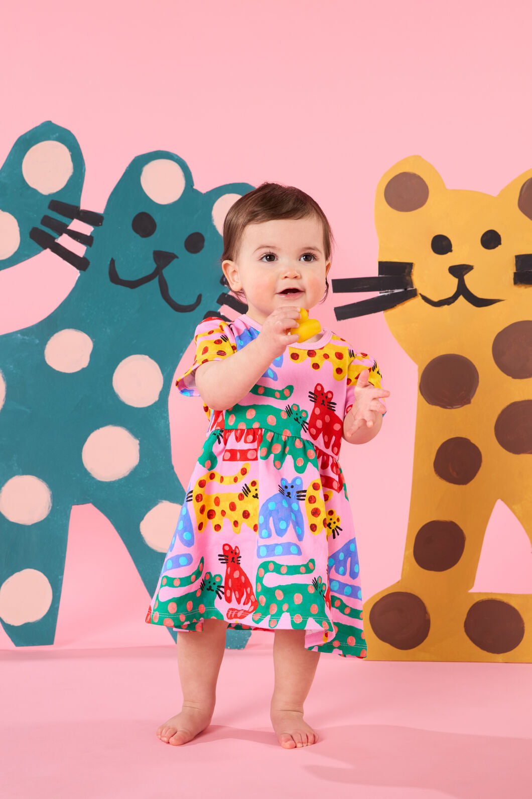 Gorman NZ - Wiskers Baby Dress - pink