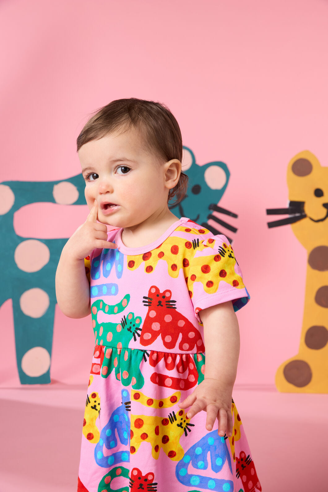 Gorman NZ - Wiskers Baby Dress - pink