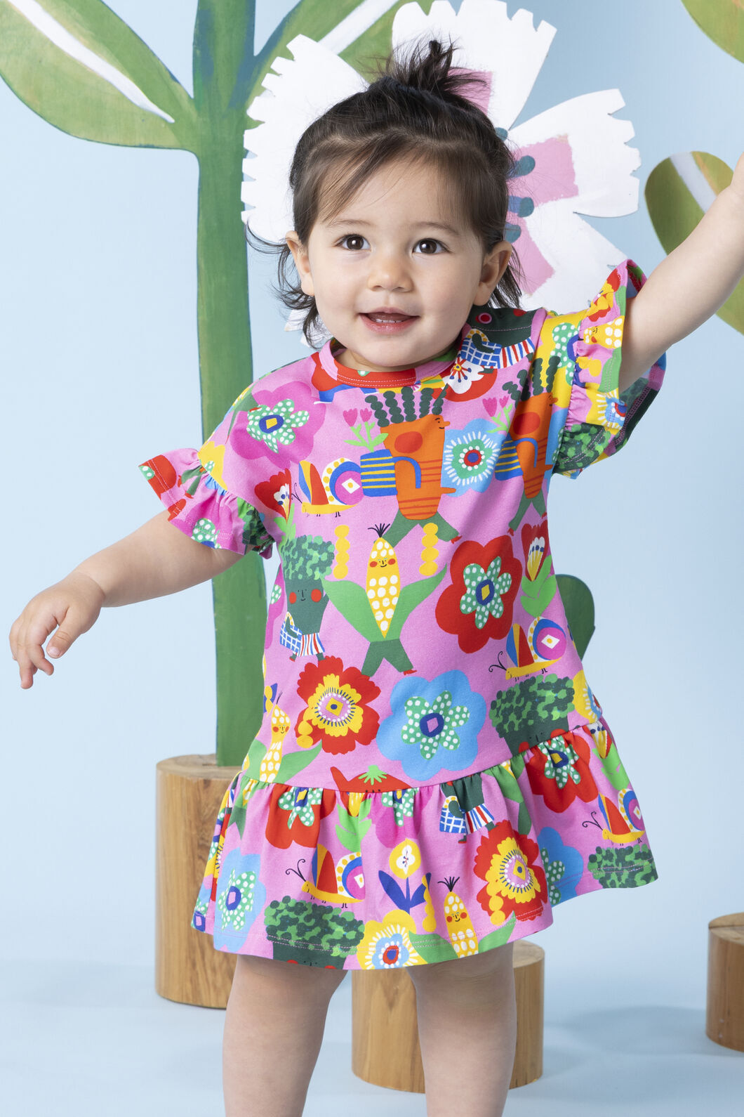 Gorman NZ - Walkabout Baby Dress - pink