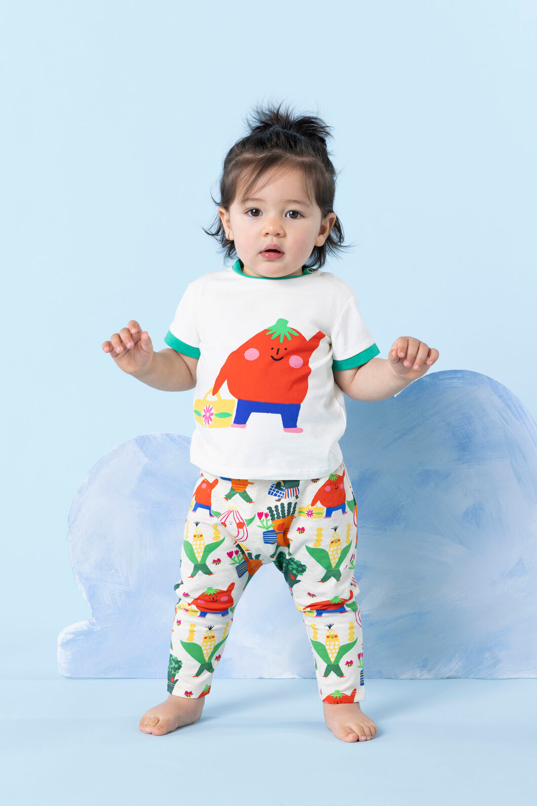 Gorman NZ - Tomato Guy Baby SS Tee - cream