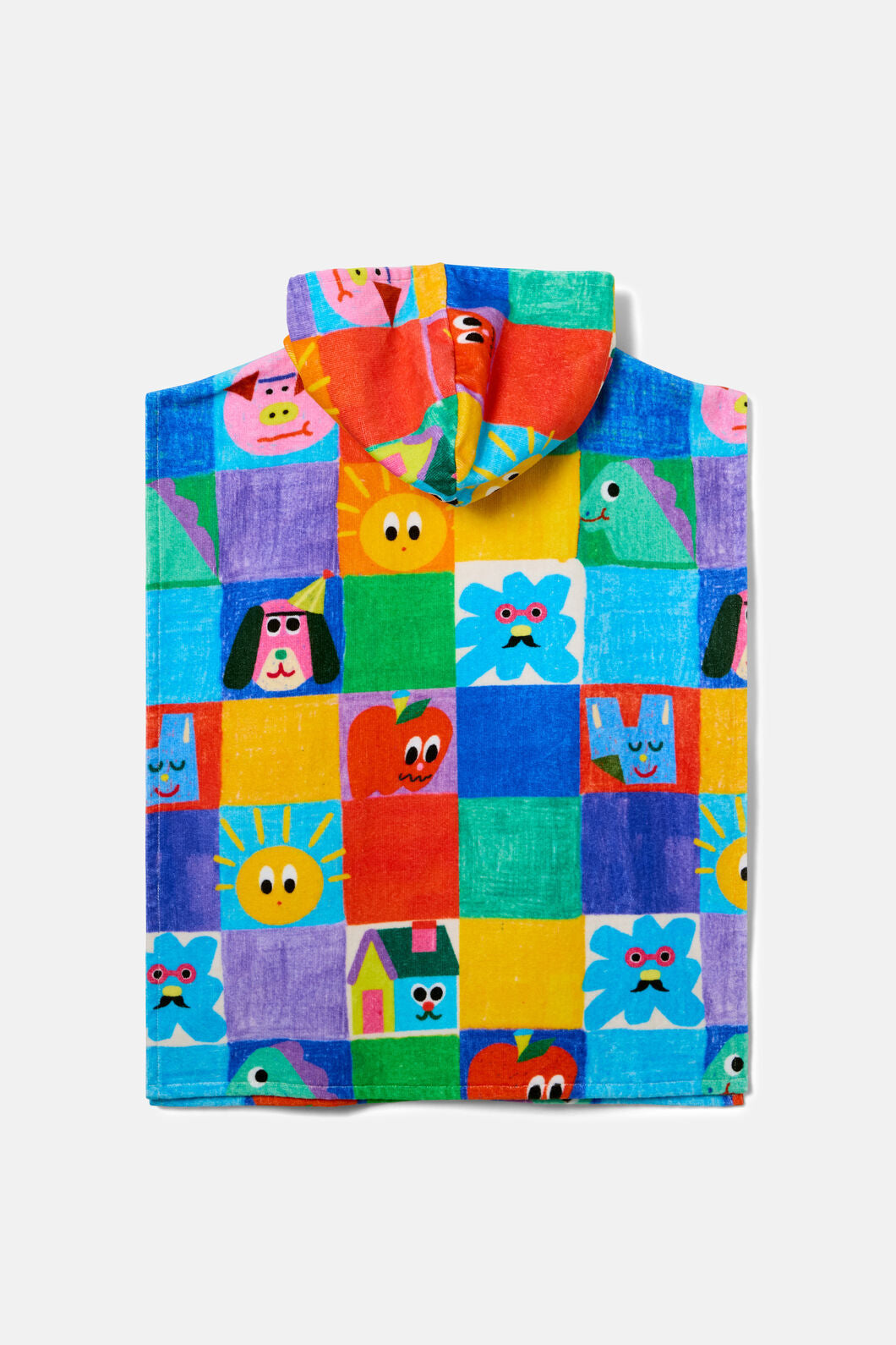 Gorman NZ - Check Mate Kids Swim Poncho - multi