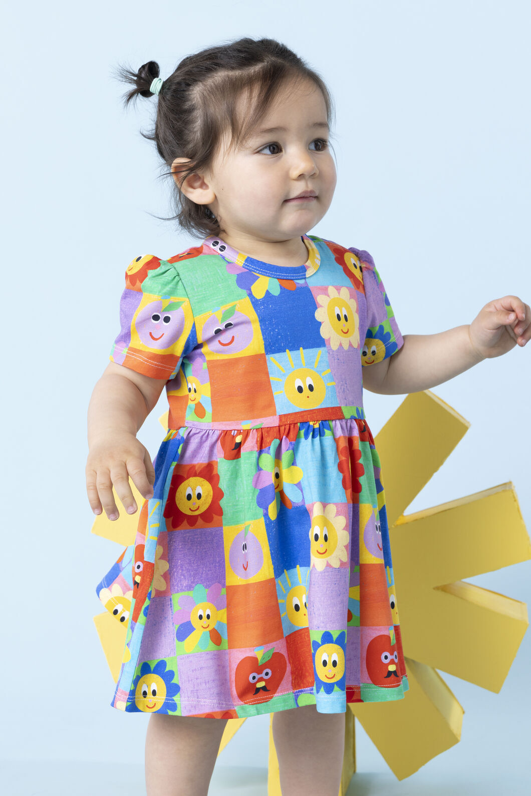 Gorman NZ - Checkers Baby Dress - multi