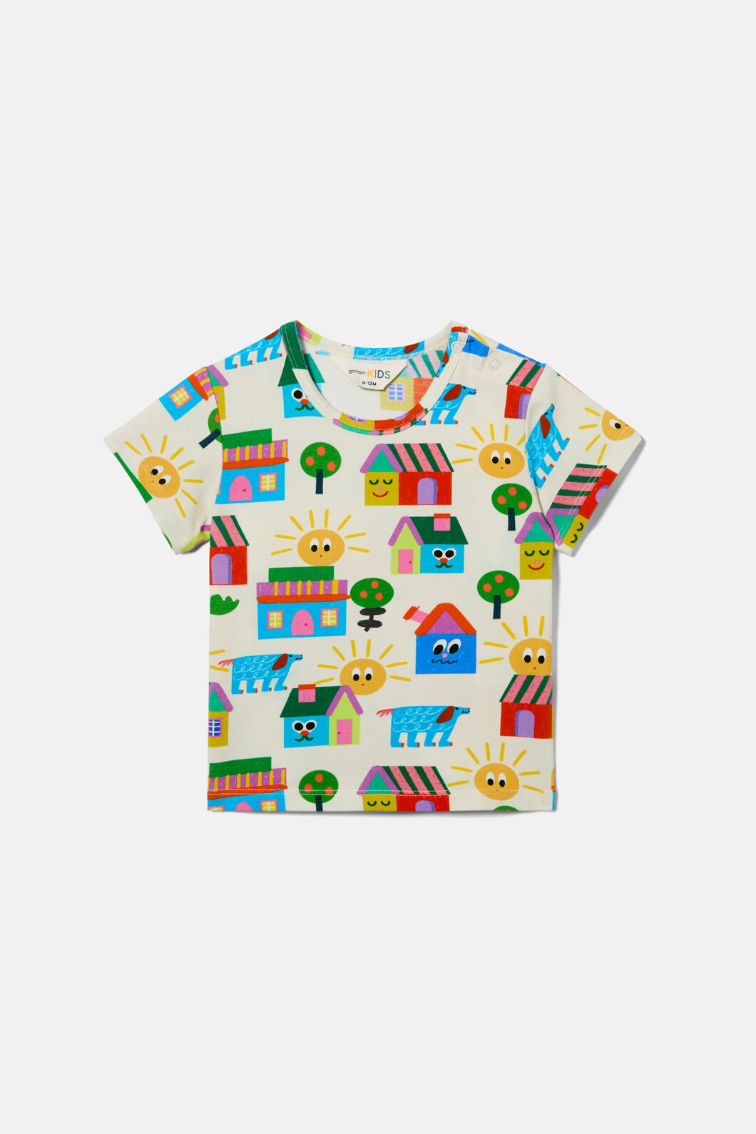 Gorman NZ - Little Huts Baby SS Tee - cream