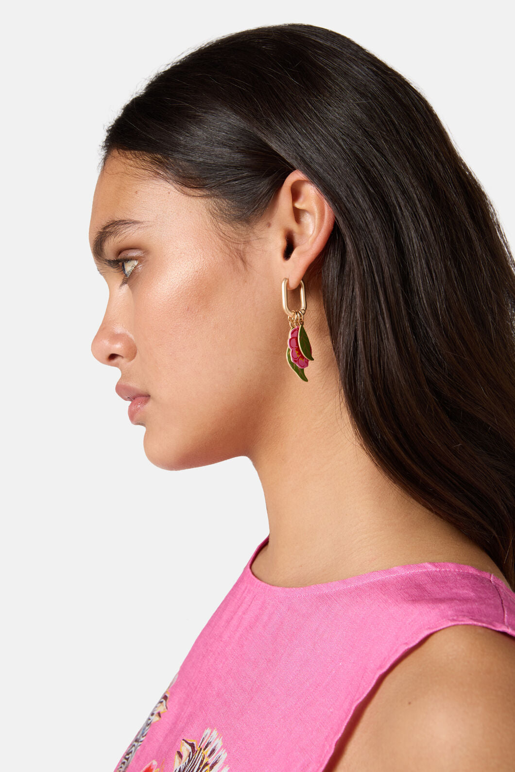 Gorman NZ - Plum Harvest Flower Earring - multi