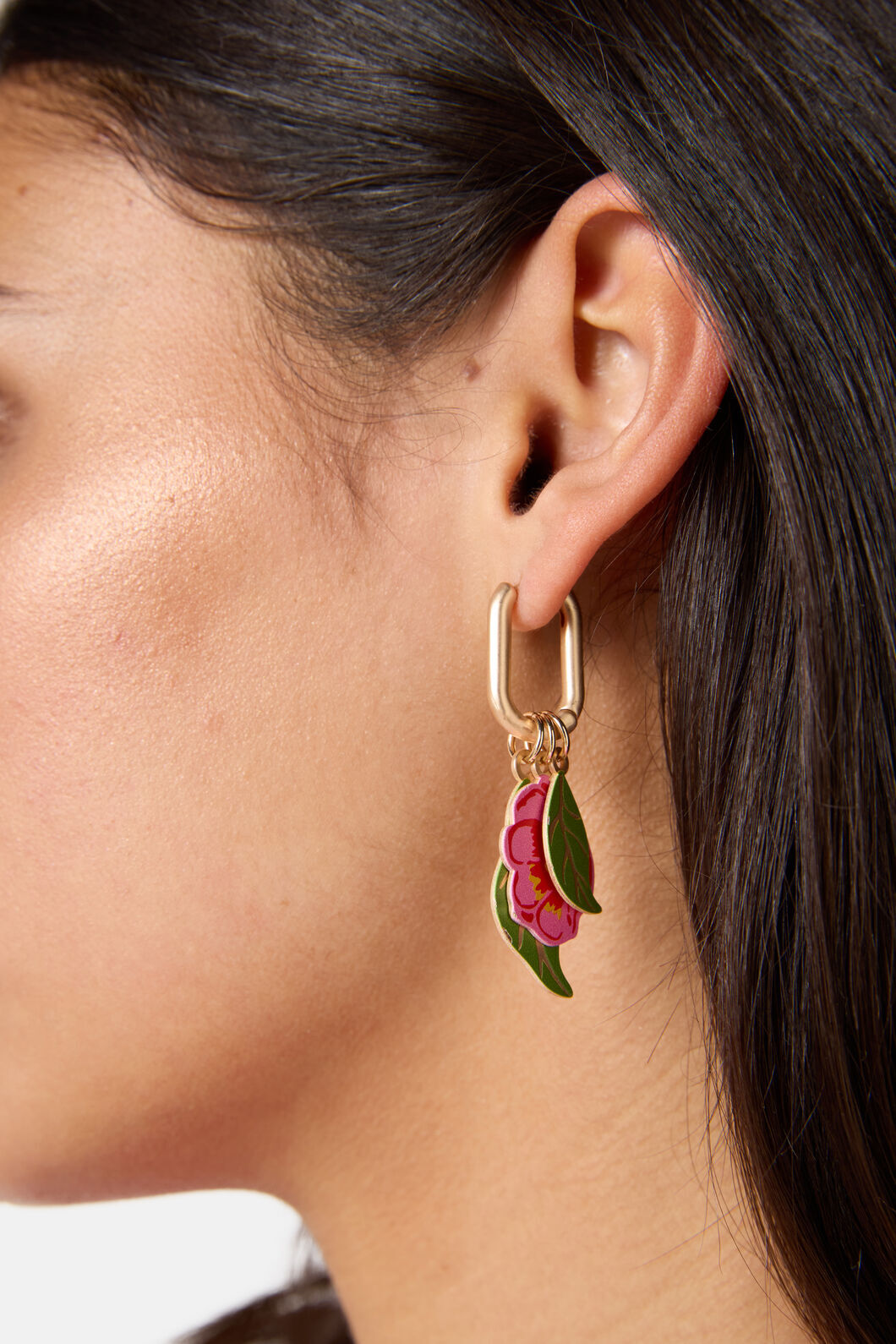 Gorman NZ - Plum Harvest Flower Earring - multi