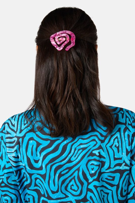 Gorman NZ - Plum Harvest Swirl Clip - pink