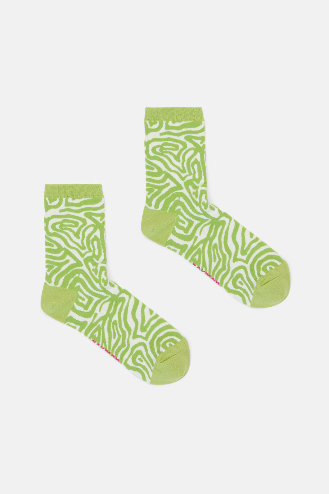 Gorman NZ - Plum Harvest Swirl Socks - green