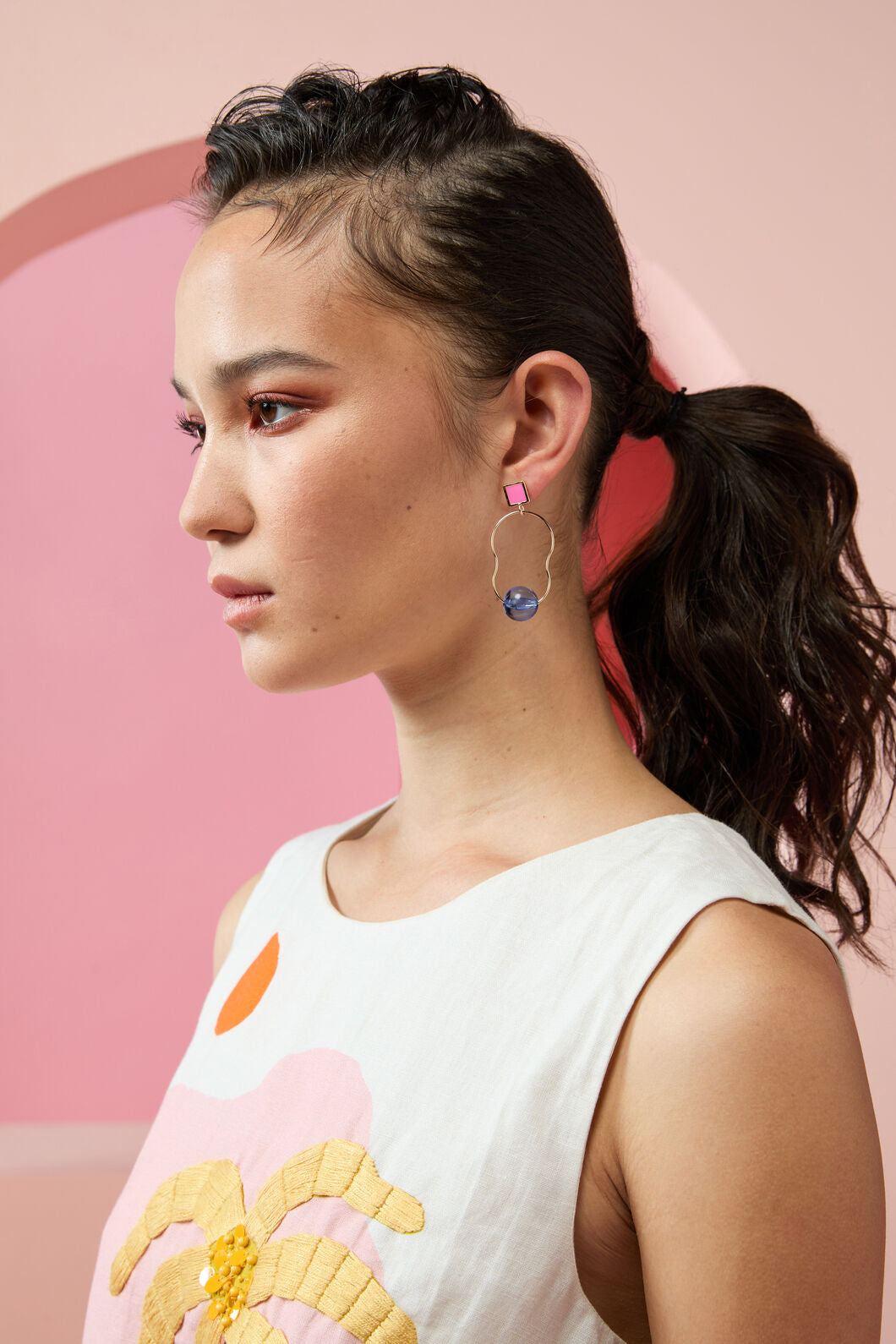 Gorman NZ - Hibiscus Earring - multi