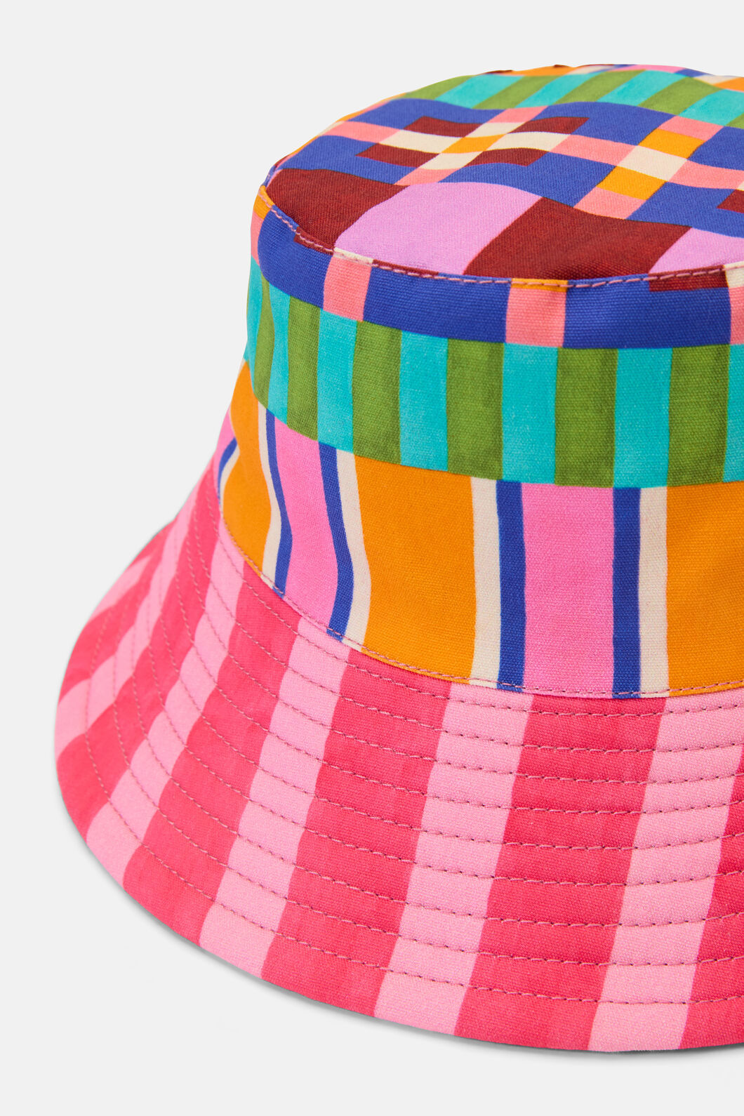 Gorman NZ - Holiday Stripe Bucket Hat - print