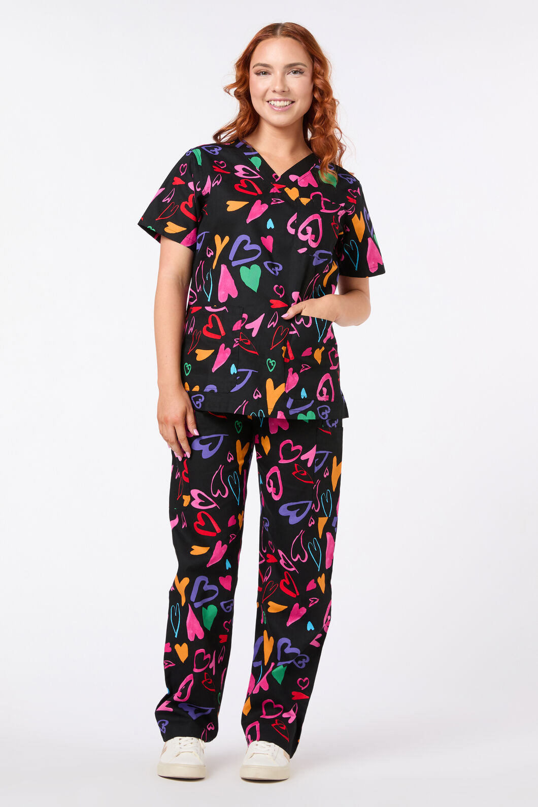 Gorman NZ - Heartfull scrub set - black