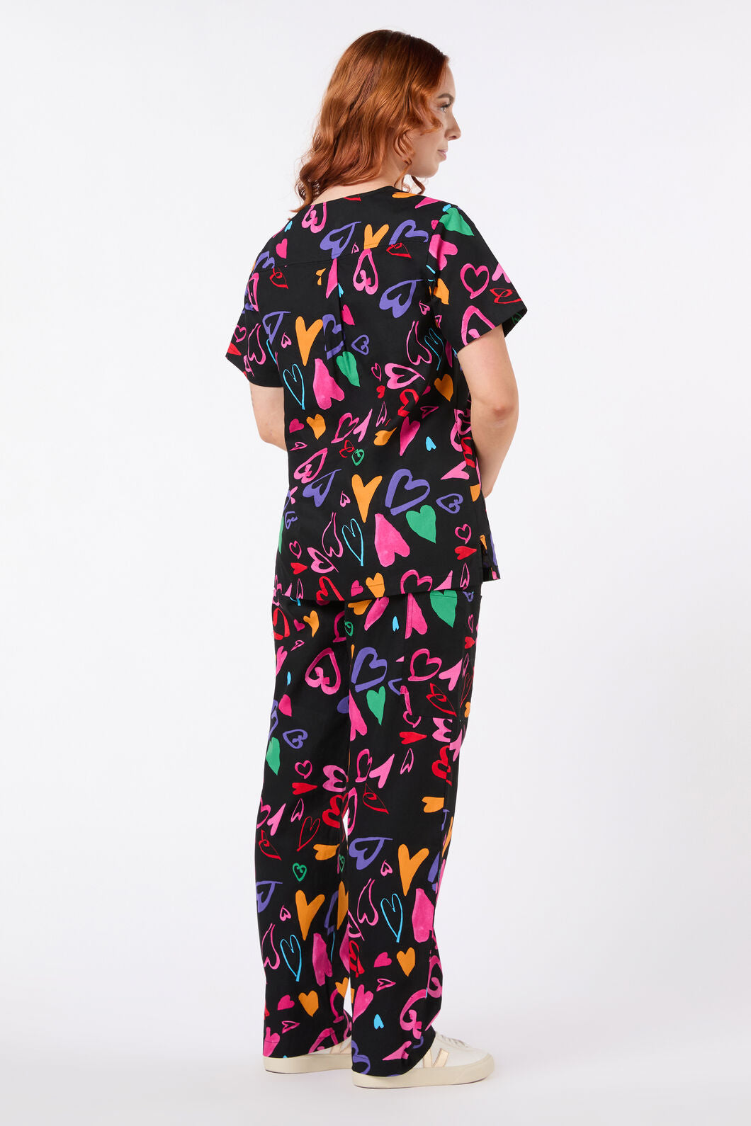 Gorman NZ - Heartfull scrub set - black