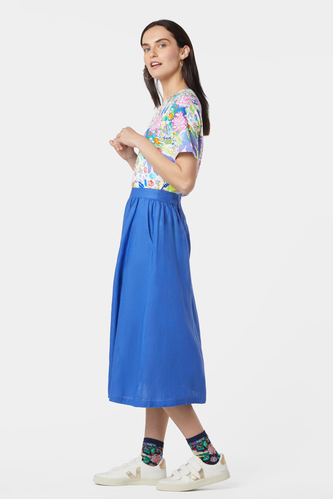 Blue skirt outlet nz