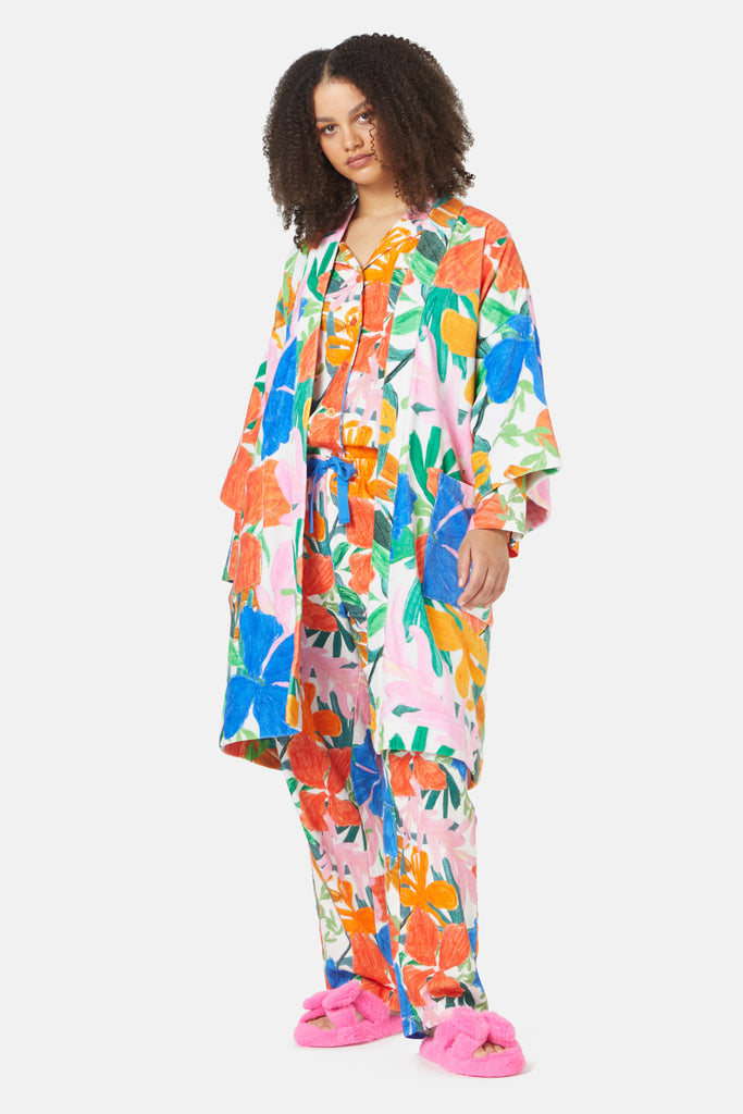 Floral Bath Robe – Gorman NZ