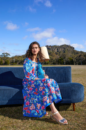 Gorman NZ - Zebra Crossing Long Dress - print