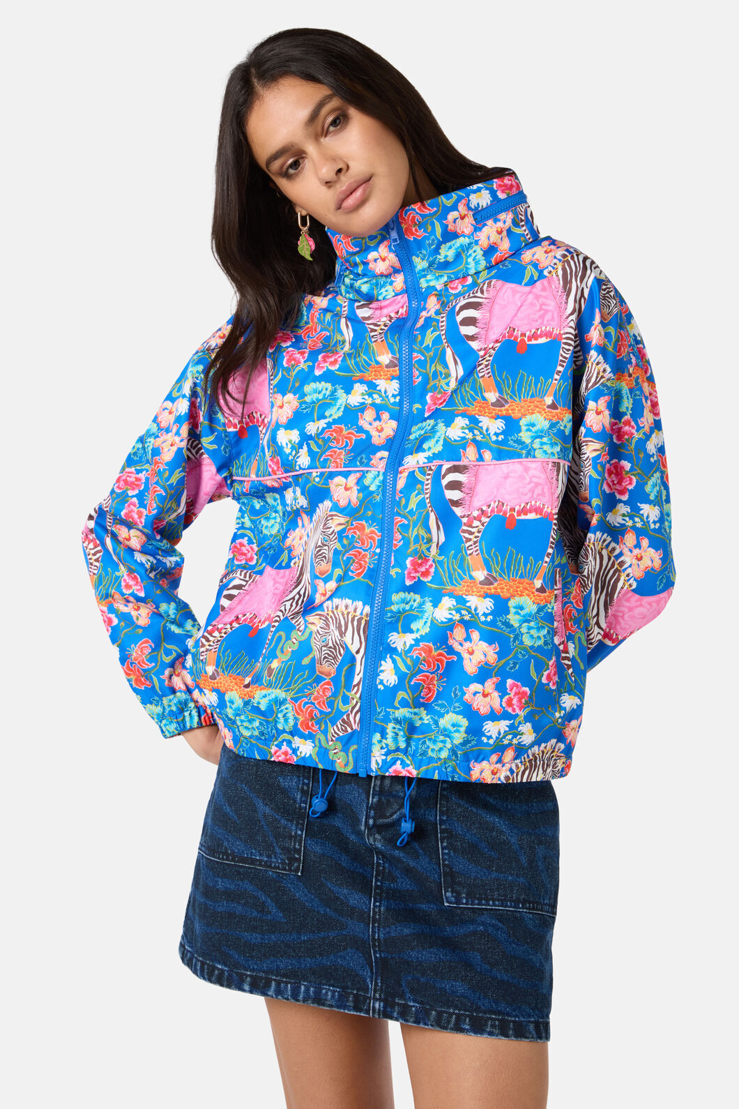 Gorman NZ - Zebra Crossing Spray Jacket - print