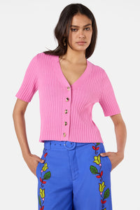 Gorman NZ - Yarning For You Knit Top - pink