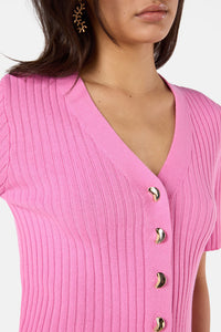 Gorman NZ - Yarning For You Knit Top - pink
