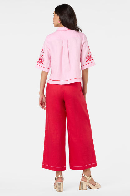 Gorman NZ - Ainslee Anglaise Shirt - pink
