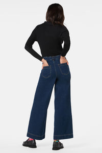 Gorman NZ - Scarlett Wide Leg Denim Jean - indigo