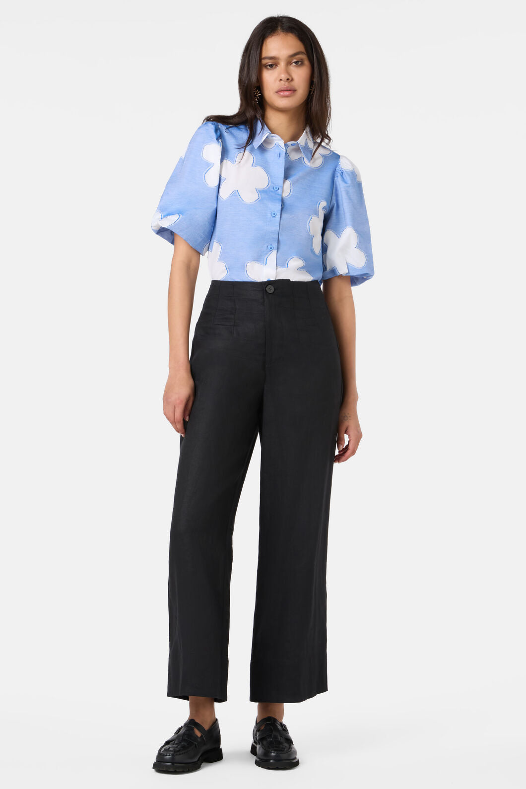 Gorman NZ - Peyton Linen Pant - black