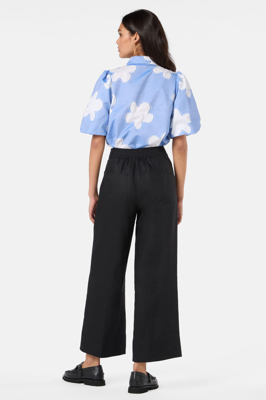 Gorman NZ - Peyton Linen Pant - black