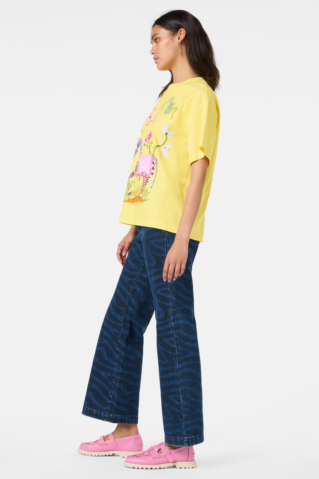 Gorman NZ - Zebra Placement OS Tee - print