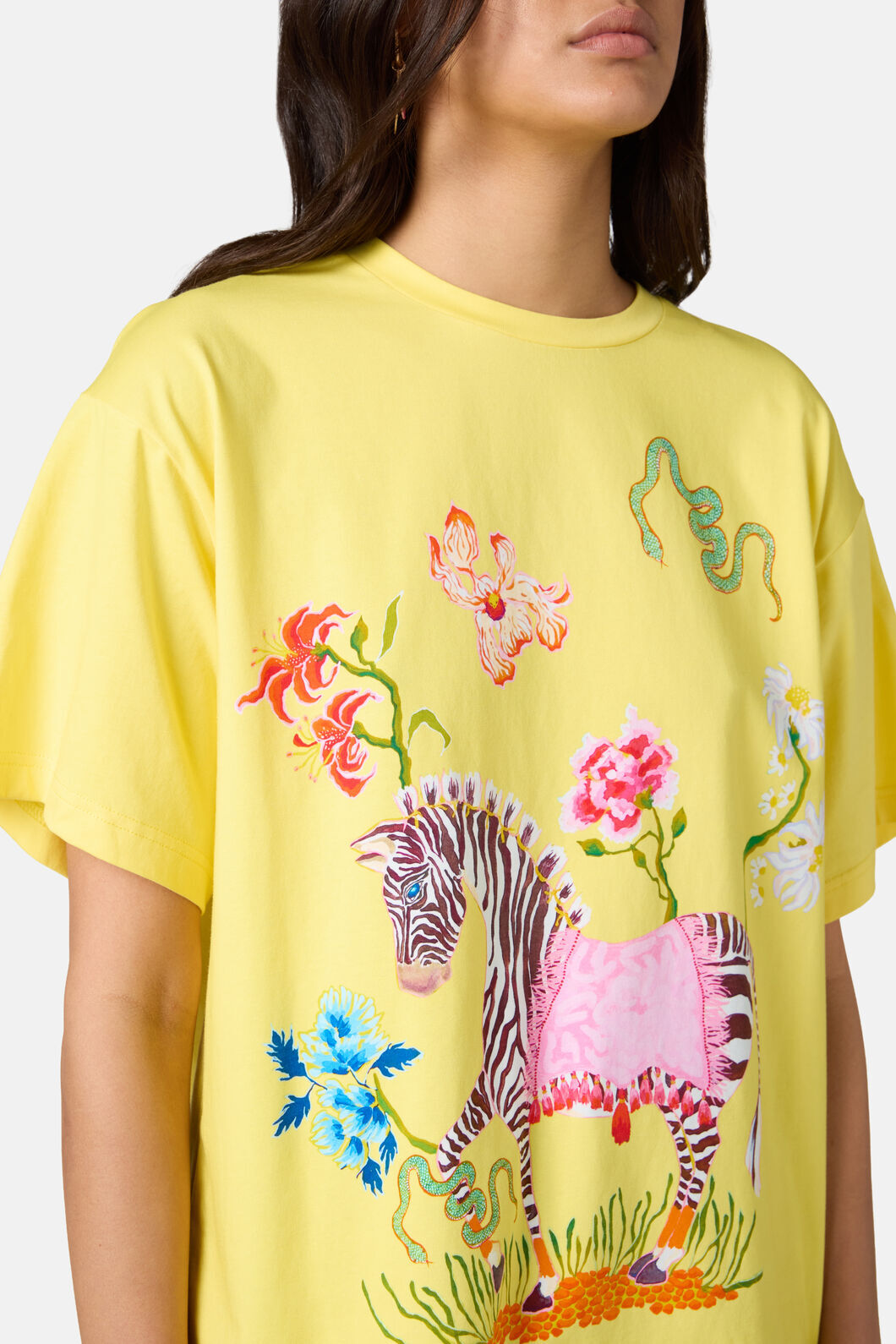 Gorman NZ - Zebra Placement OS Tee - print