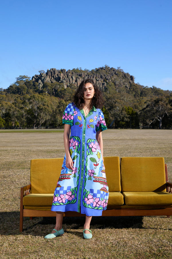 Gorman NZ - Good Fortune Shirt Dress - print