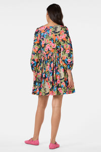 Gorman NZ - Plum Harvest Smock Dress - print