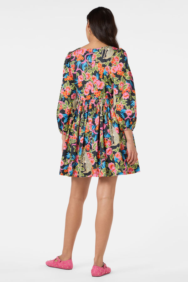 Gorman NZ - Plum Harvest Smock Dress - print