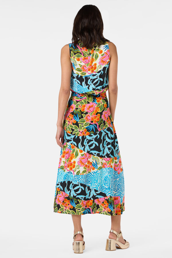 Gorman NZ - Plum Harvest Patchwork Skirt - print