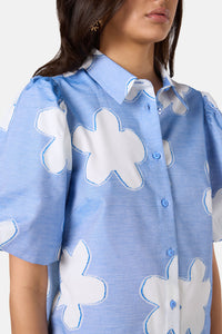 Gorman NZ - Cut Daisies Shirt - blue