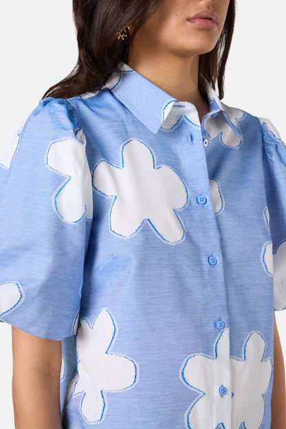Gorman NZ - Cut Daisies Shirt - blue