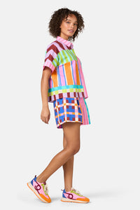 Gorman NZ - HOLIDAY STRIPE PRINT SHIRT - print