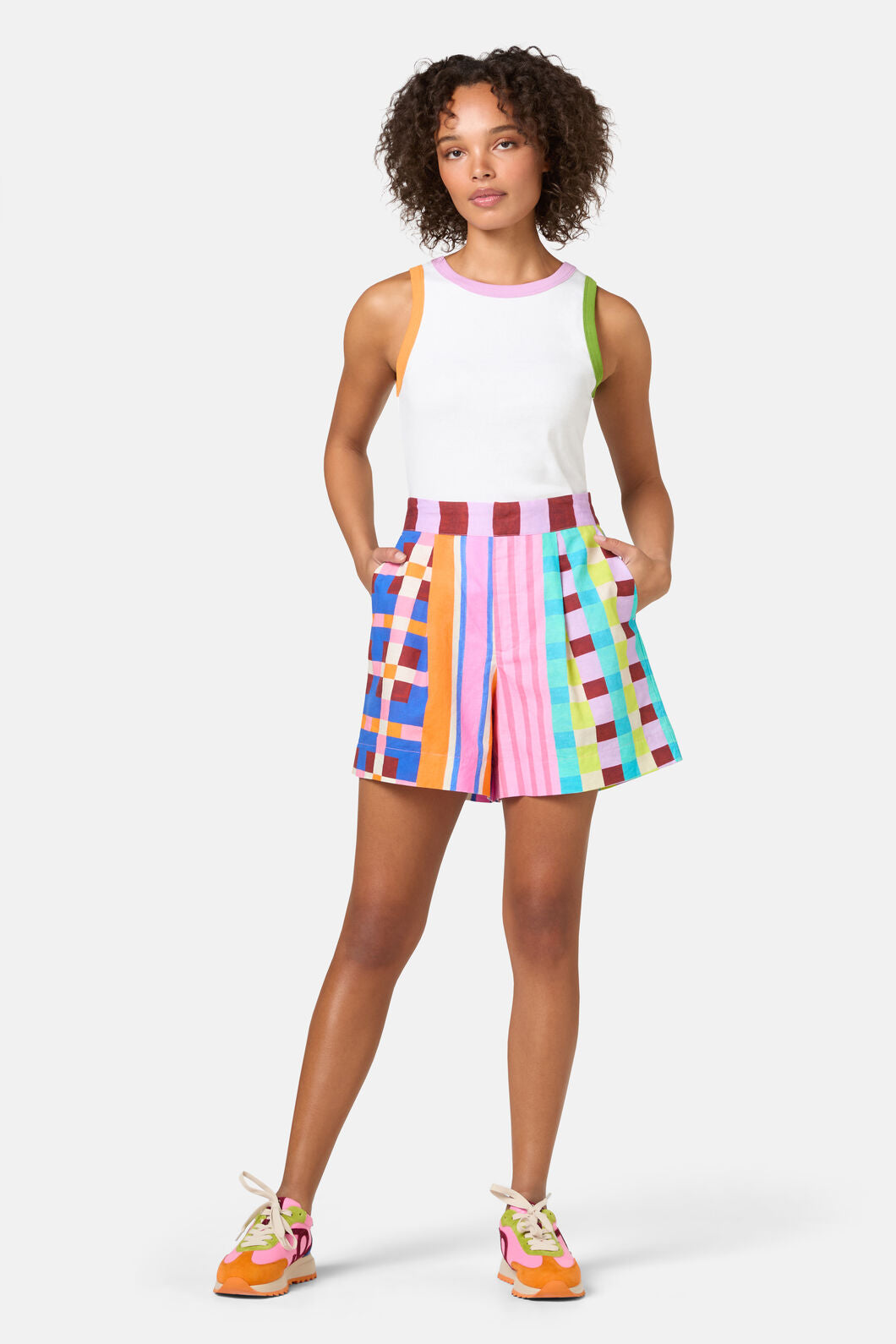 Gorman NZ - HOLIDAY STRIPE SHORTS - print