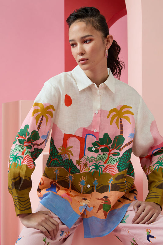 Gorman NZ - Hidden Paradise Shirt - print